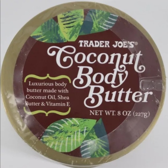 New Trader Joe's 8 Oz. Luxurious Coconut Body Butter - Sealed - Picture 2 of 6